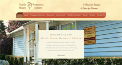 Desktop Screenshot of northshorewomen.ca