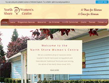 Tablet Screenshot of northshorewomen.ca